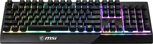 MSI Vigor GK30 Gaming Tastatur med Bakgrunnsbelysning - Svart - USB