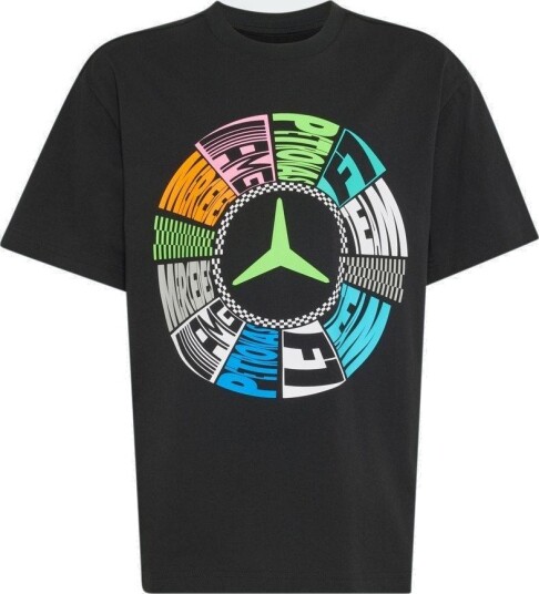 adidas Mercedes Amg Petronas Formula 1 Team Lights On Tee størrelse 128 cm