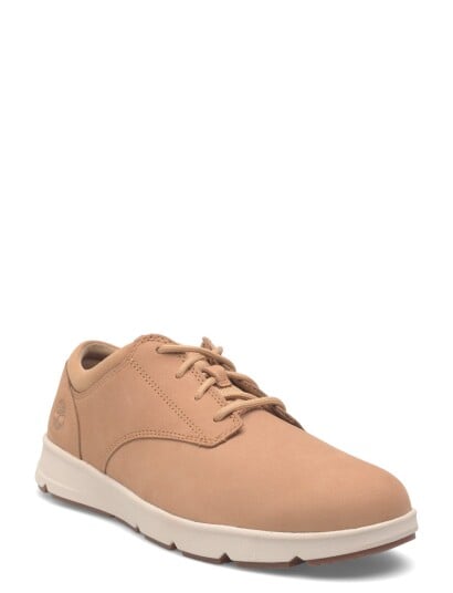 Timberland Parker Street Low Lace Up Sneaker Medium Beige Nubuck Beige 41