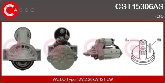 Starter CASCO CST15306AS Starter CASCO CST15306AS