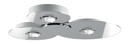 Lodes - Bugia Triple Taklampe 2700K Krom Lodes - Bugia Triple Taklampe 2700K Krom