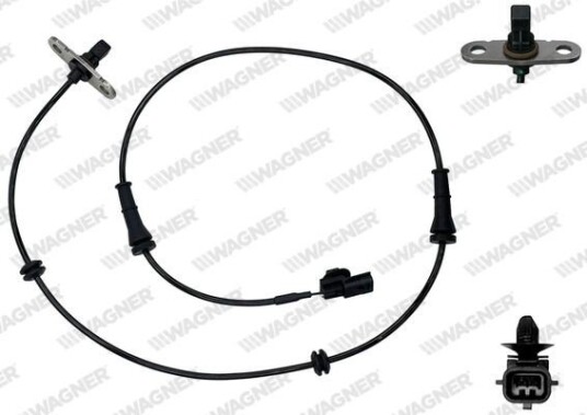 Sensor, ABS WAGNER ABS00905 Sensor, ABS WAGNER ABS00905