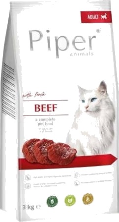 Piper Kitten Storfekjøtt Tørrfôr 3 kg