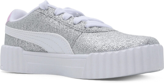 PUMA Carina 3.0 Glitz Ps Silver 32