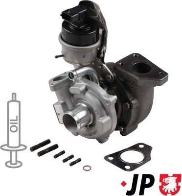Turbolader JP GROUP 3317400400 Turbolader JP GROUP 3317400400