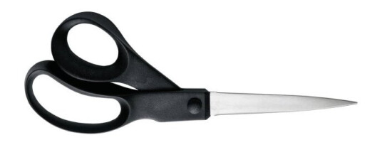 Fiskars 1023817 Voksen Rett Kutt Single/Enkelt Sort Rustfritt Stål Rustfritt Stål Universell