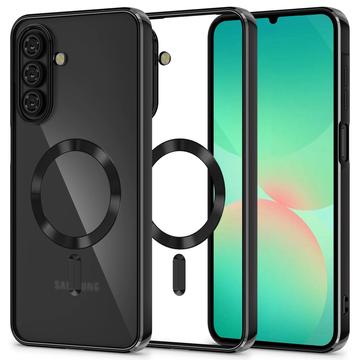Tech Protect Samsung Galaxy A26 MagFlex deksel MagSafe kompatibelt klar / svart Tech Protect Samsung Galaxy A26 MagFlex deksel MagSafe kompatibelt klar / svart