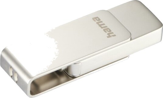 Hama Uni-C Rotate Pro 128 GB USB-C USB 3.2 Sølv
