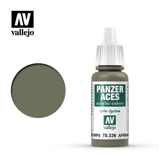 Vallejo Panzer Aces Afrikakorps Tank Crew 17ml