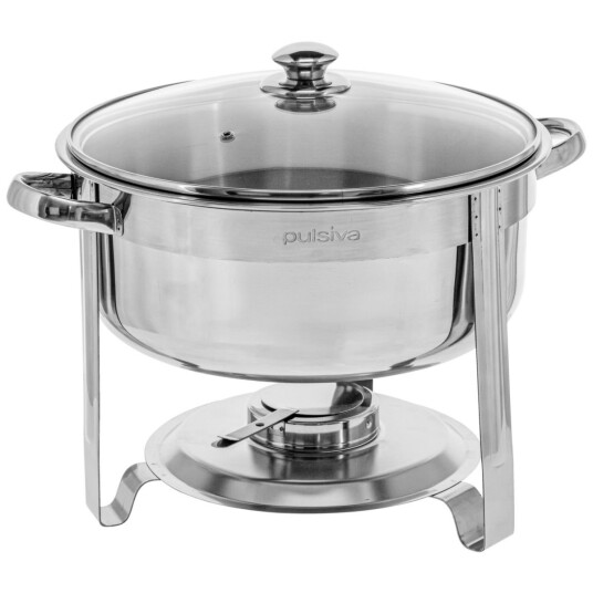 PULSIVA Chafing Dish Rendere; 7.5l, 42x43x33 cm (BxDxH); Sølvfarge