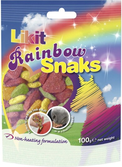 LIKIT Hestegodis Regnbue: Eple/Gulrot/Kirsebær/Mint (500 g) LIKIT Hestegodis Regnbue: Eple/Gulrot/Kirsebær/Mint (500 g)