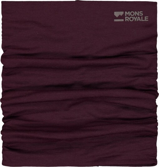 Mons Royale Double Up Neckwarmer Fig One Size