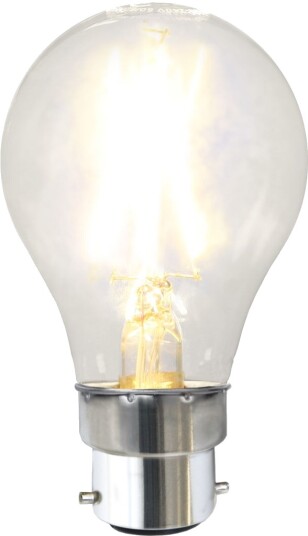 LED pære B22 A60 Klar