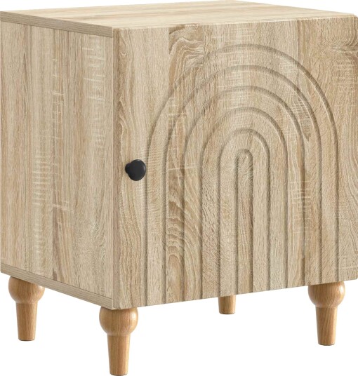  Nattbordskap Sonoma eik 43 x 34,5 x 50 cm Konstruert tre