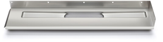 Unidrain 7121897 Avløpsarmatur åpen venstreside rustfritt stål 1000 mm Innendørsavløp