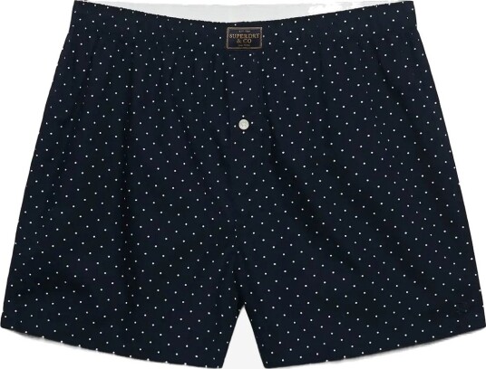 Superdry Cotton Boxer Short   NAVY POLKA DOT   M