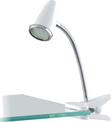 Eglo Riccio 1 Klemspot 3W Hvid Eglo Riccio 1 Klemspot 3W Hvid