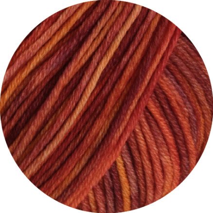 Lana Grossa Cool Wool Big Vintage Garn 7188 Orangebrun