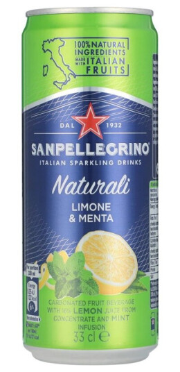 San Pellegrino Limone e Menta 33 Cl. San Pellegrino Limone e Menta 33 Cl.