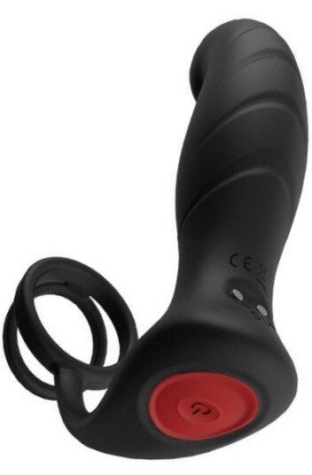 Yell Vibrating Prostate Massager With Cock Ring