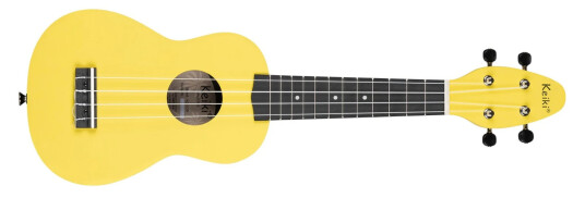Ortega Guitars Ortega K2-Lgr Keiki Soprano Ukulele Sett, Lemon Green