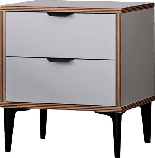 Hanah Home Nattbord Arden Hvit Hanah Home Nattbord Arden Hvit