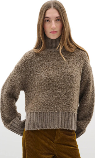 InWear Guoiw Highneck - Brown - XXXL