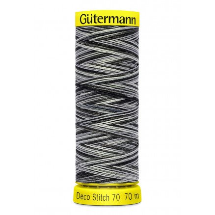 Gütermann Deco Stitch Multi 70 Grå sytråd Polyester 9921 70m