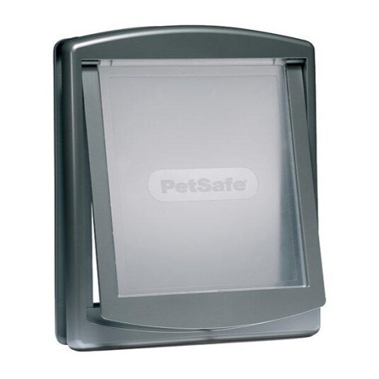 Petsafe Staywell katt og småhundsdør orginal Grå Large 456x386 mm