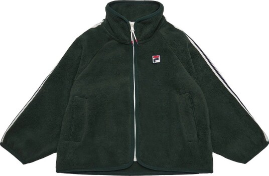 FILA Piccolino Taped Polar Fleece Jacket SCARAB 122 128