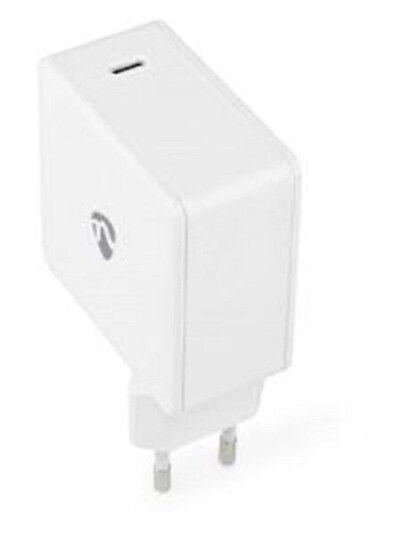 Nedis 100W GaN USB-C Vegglader med Hurtiglading Hvit
