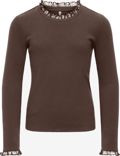 Kids Only Kogleslie L/S Lace Mix Top Jrs - BRACKEN - 122-128