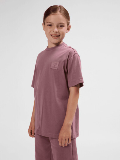 Hummel Clean T Skjorte Rose Taupe (110 / 4 5 år)