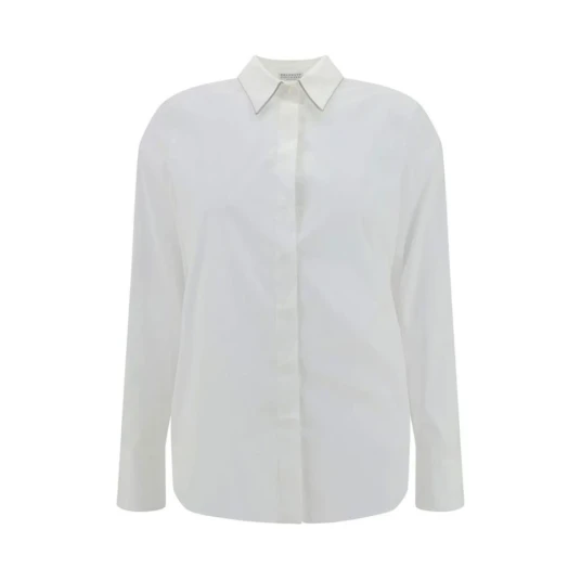 Brunello Cucinelli Dame Bluser & Skjorter Hvit L,