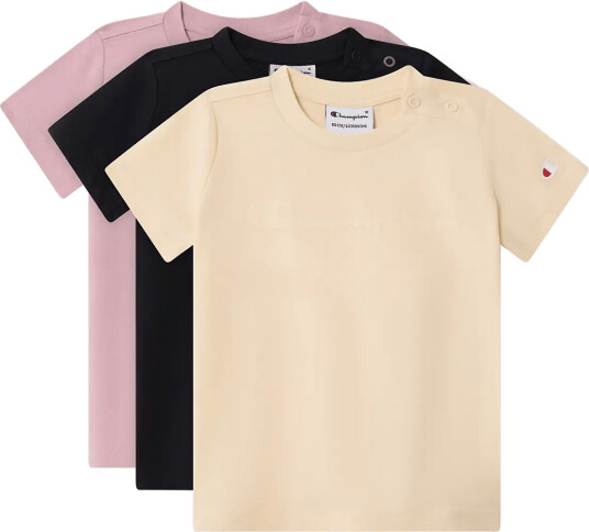 Champion 3 Pack Ss Tee Multi/patterned 86