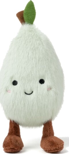 Teddykompaniet Teddy Fruits Päron GREEN 14 cm