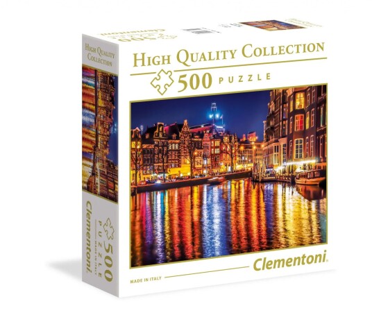 Clementoni Puslespill 500 Square Amsterdam