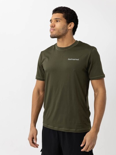 Get Inspired Training Tee Grønn XL
