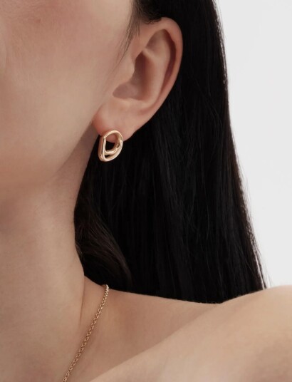 Kalevala Männyt Earrings Gold ONE SIZE Kalevala Männyt Earrings Gold ONE SIZE