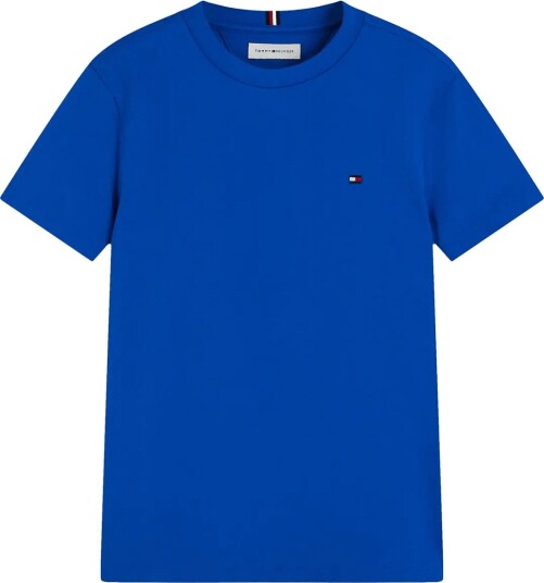 Tommy Hilfiger Essential Cotton Reg Fit Tee Ss VIBRANT BLUE 152