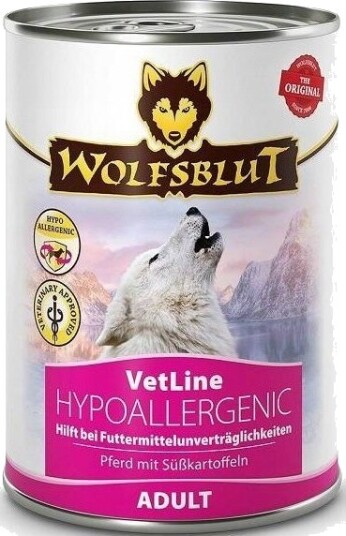 Wolfsblut Hypoallergen Hundefôr Vetline 395 g