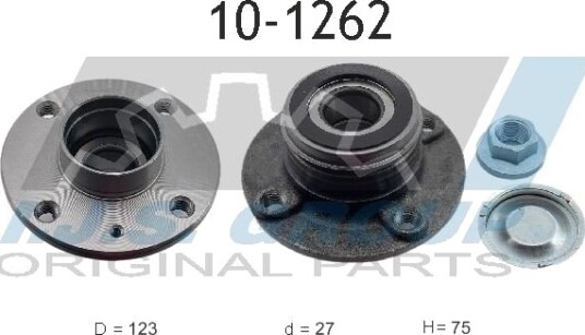 IJS GROUP 10 1262 Hjullager