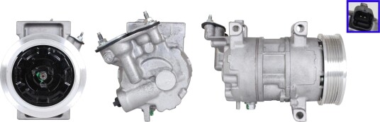 AC kompressor LUCAS ACP01237