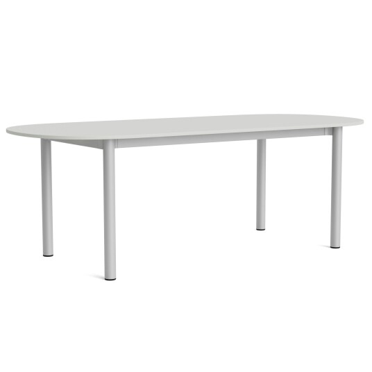 Hay Annex Bord Avlang 95x220 cm Aluminium / Linoleum Sky Grey Hay Annex Bord Avlang 95x220 cm Aluminium / Linoleum Sky Grey
