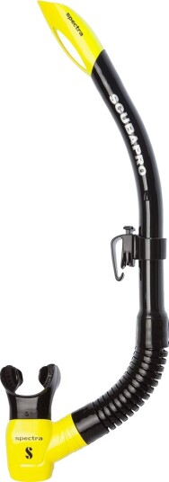 Scubapro snorkel Spectra sort/gul