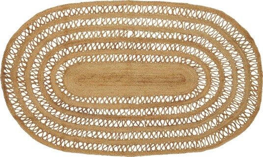  Områdetepper Naturlig 205 x 305 cm Jute