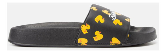 Blount & Pool Hawaii Slippers Black Yellow Duck 40 Tøffler