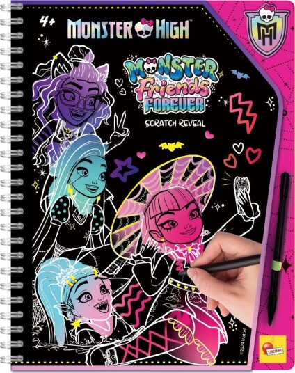 Lisciani Monster High Skissebok - 4+ År, 44 Sider