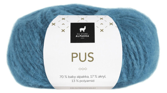 DSA , Pus garn 4002 Mørk turkis