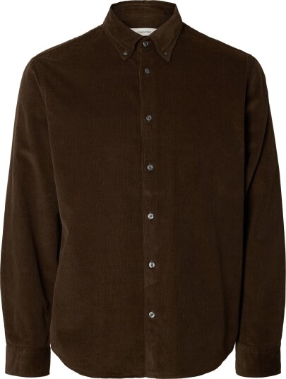 Selected | Slmregcole Danni Cord Bd Ls Shirt Noos | XXL